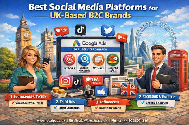 Best Social Media Platforms for UK B2C Brands –&nbsp;2026